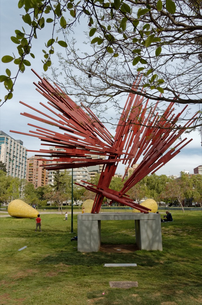 Sculptures at the park