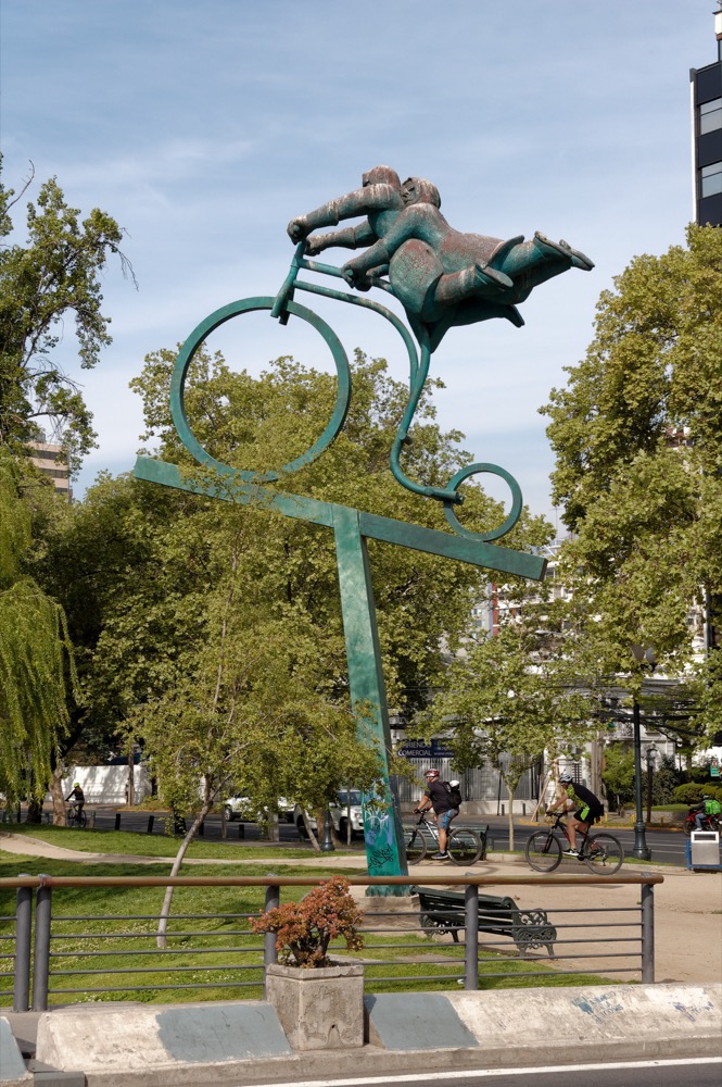 Sculptures at the park