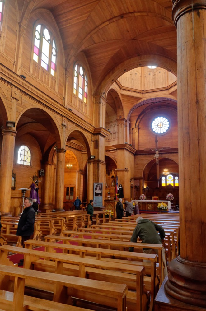 Wooden churches built on the island, all UNESCO world heritage sites