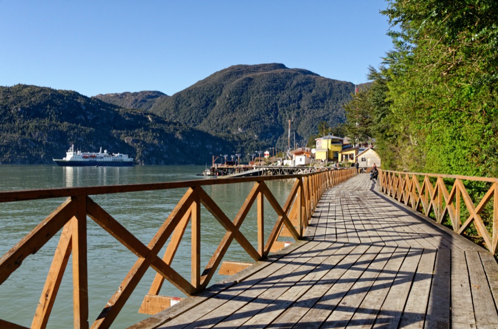 The boardwalks of Tortel