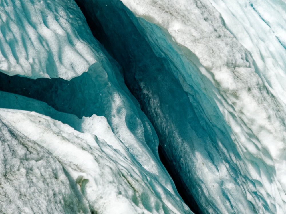 Glacial ice in the Bernal glacier