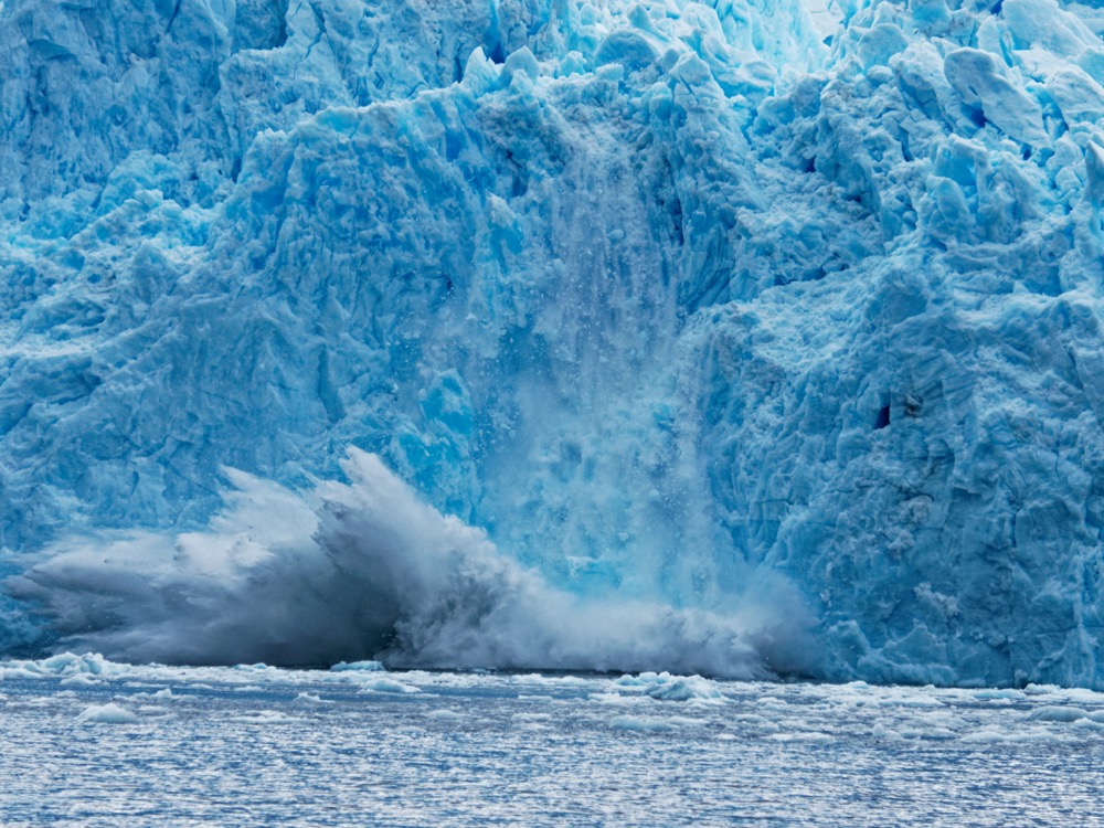 The Garibaldi glacier was highly active and made for some epic moments