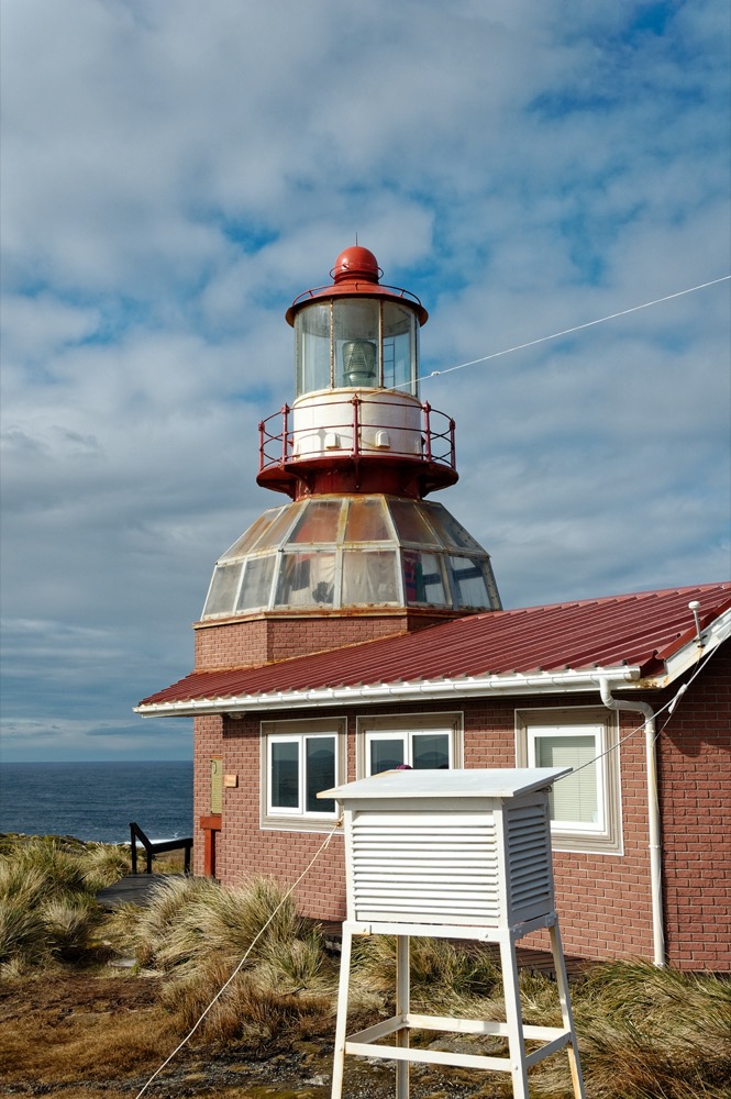 The lighthouse at Cape Horn - manned by a Chilean Navy Officer